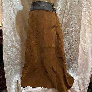 Cold water Creek suede skirt